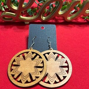 - Beautiful Wood Earrings for Women